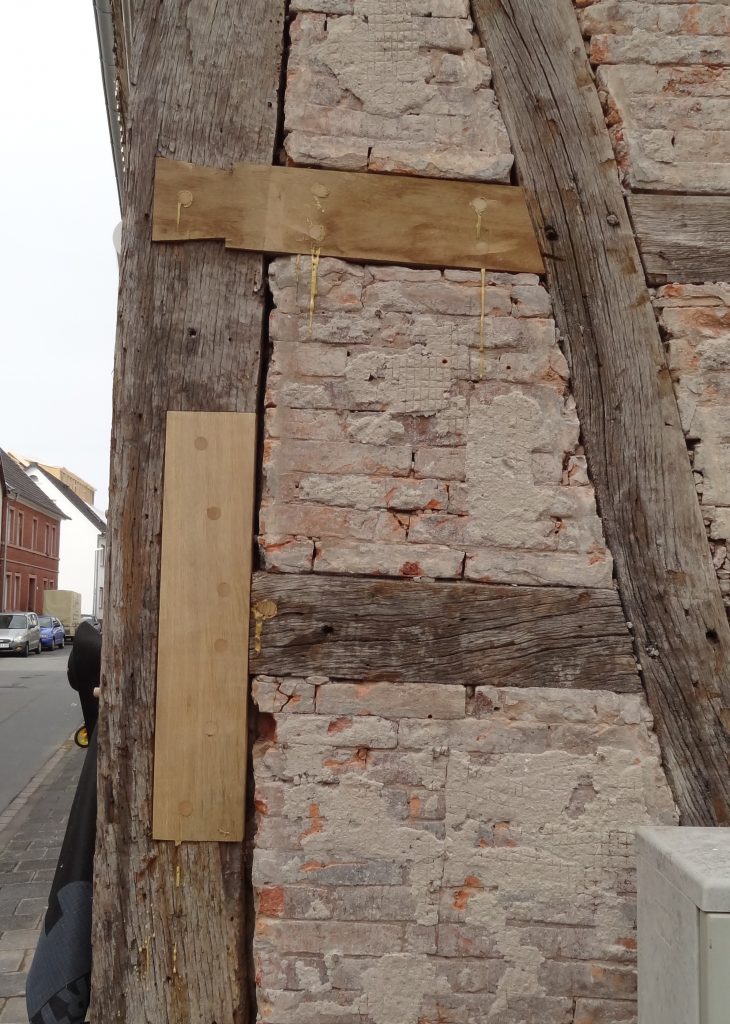 Fachwerk Balken Reparatur